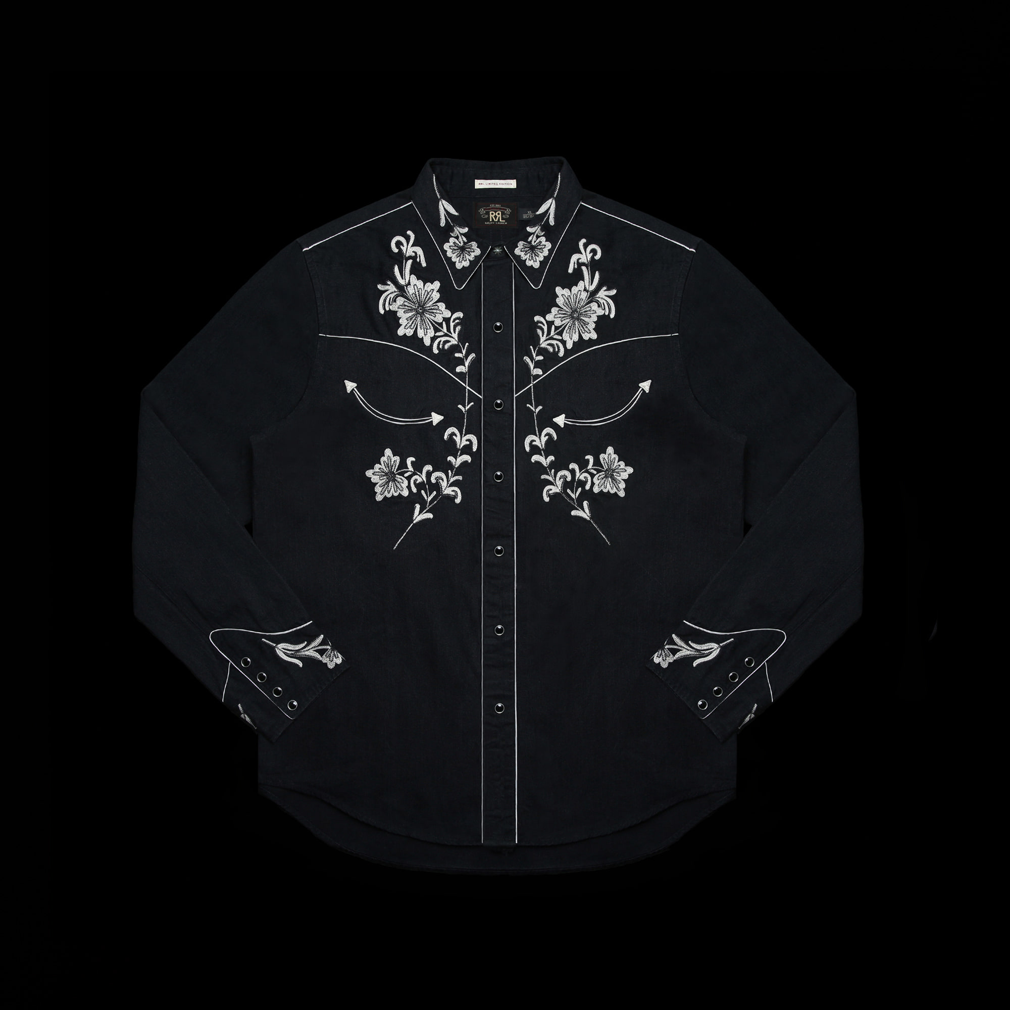 RRLLIMITED EDITIONEMBROIDERED WESTERN SHIRT