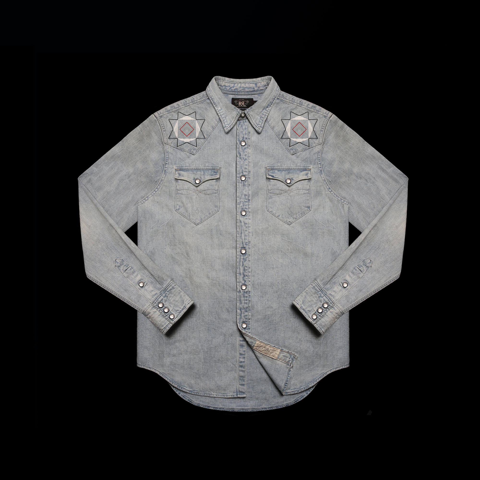 RRLHAND PAINTED WESTERN  SHIRT