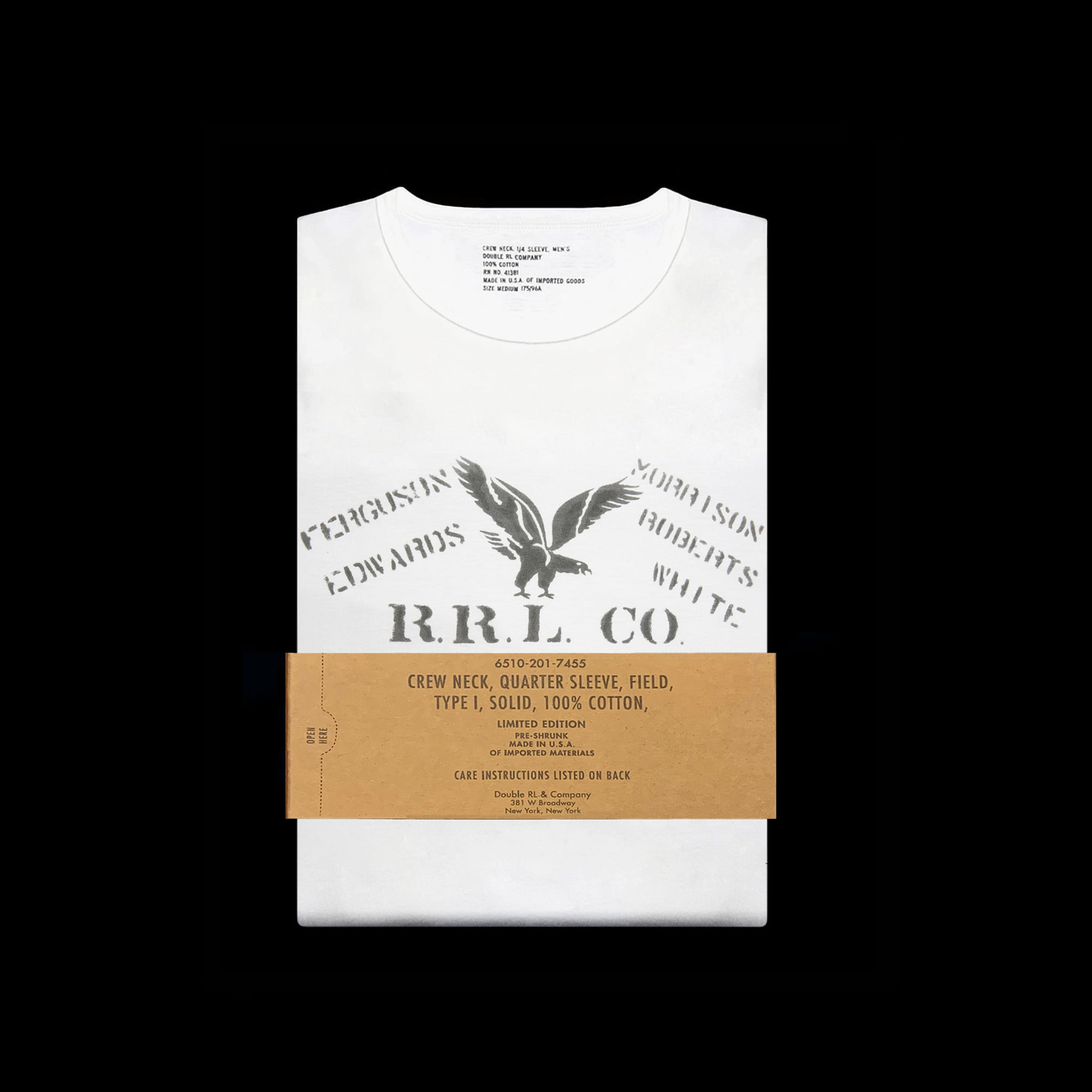 RRLLIMITED EDITIONGRAPHIC JERSEY T - SHIRT