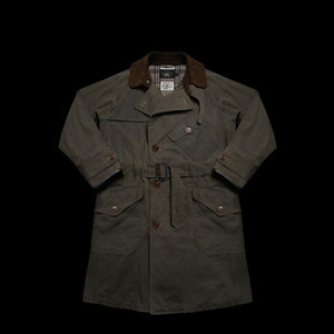RRLLIMITED EDITIONOILED CLOTH TRNCH COAT