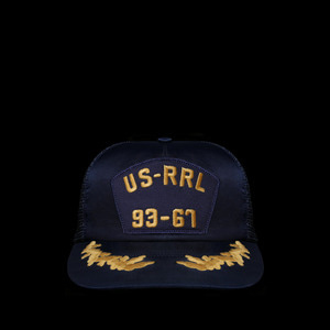 RRLUS NAVY OFFICERMESH CAP